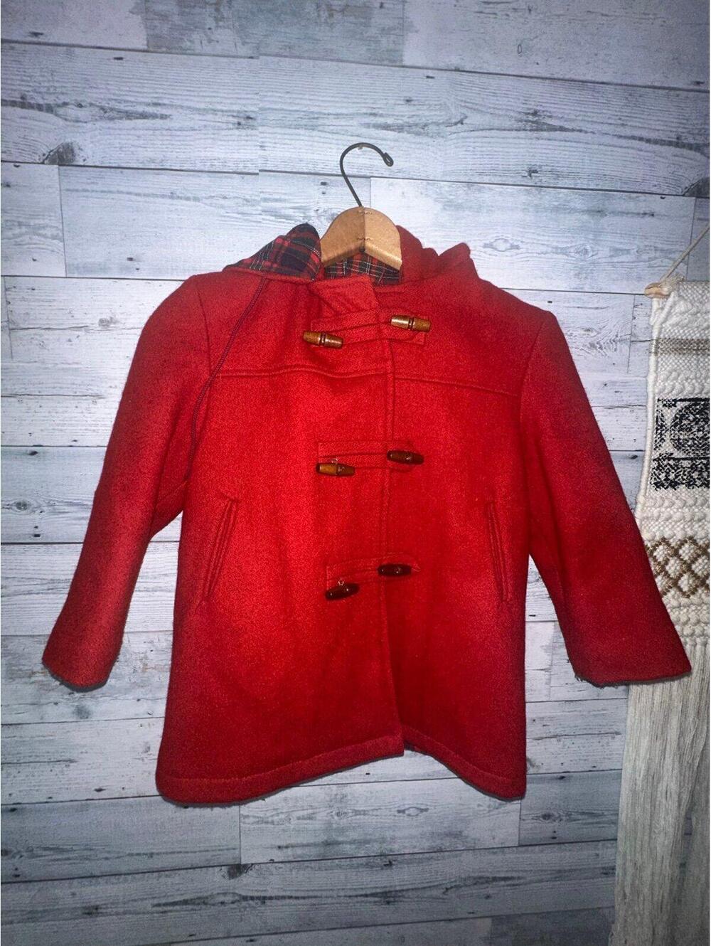 VTG MMP Originals Girls Wool Pea Coat Made in USA 80’s size 6